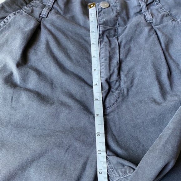 SUNDRY Women's High Rise Pleated Relaxed Cotton Grey Jeans Size 28 - Picture 5 of 11